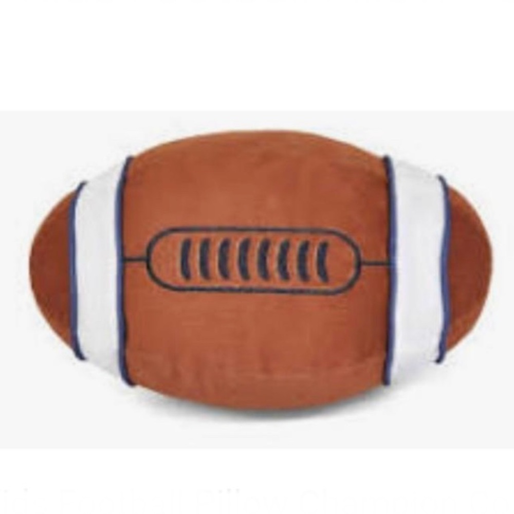 Piper Kids Football Pillow Champion 11.8” X 7”